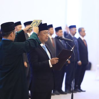 Sah! Sarjito Resmi Jadi Kepala Pengawas Bursa Mineral