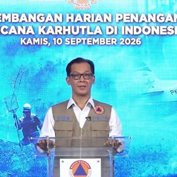 BNPB: Pemadaman Karhutla di 6 Provinsi Prioritas Terus Dikebut, Terutama Kalbar dan Sumsel
