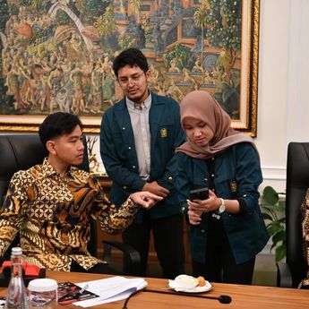 Temui Wapres Gibran, Mahasiswa ITB Bawa Teknologi dan Inovasi Baru 