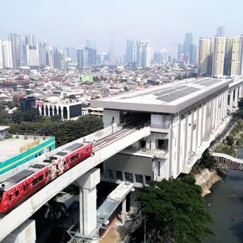 LRT Jakarta Manggarai-Velodrome Beroperasi Hari Ini