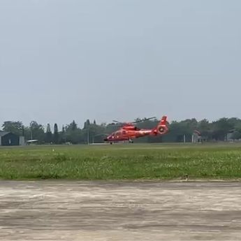 Heli HR-3604 Dikerahkan Cari 5 Jurnalis Hilang Kontak di Gunung Anak Krakatau