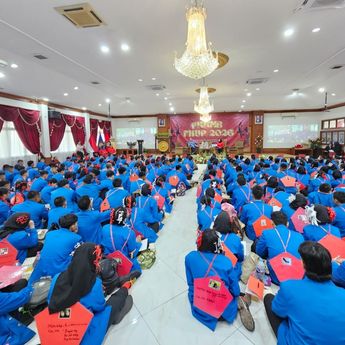 KAUP FH Hadiri PKKMB Universitas Pancasila, Ajak Mahasiswa Aktif Kuliah-Organisasi