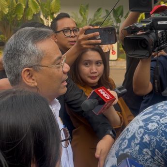 Sambangi Istana, Menkeu Suahasil Hadiri Ratas Perdana Bersama Prabowo