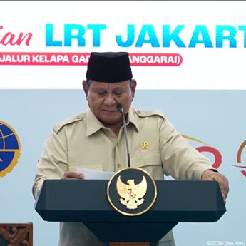 Resmikan LRT, Prabowo: 10 Tahun Lalu Siapa yang Mengira Indonesia Punya Transportasi Seperti Sekarang