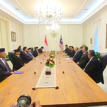 Menteri Mukhtarudin Dampingi Wapres Gibran Terima Wakil PM Malaysia, MoU Pekerja Migran Dikebut