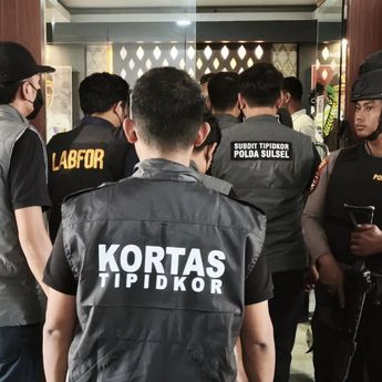 Polisi Geledah Kantor dan Rumah Bupati Gowa Terkait Dugaan Pungli