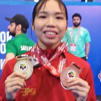 Leica Al-Humaira Lubis Sumbang Perunggu untuk Indonesia di Asian Games 2026