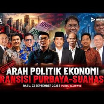 Suara Nusantara Episode 6 Bahas "Arah Politik Ekonomi Transisi Purbaya-Suahasil"