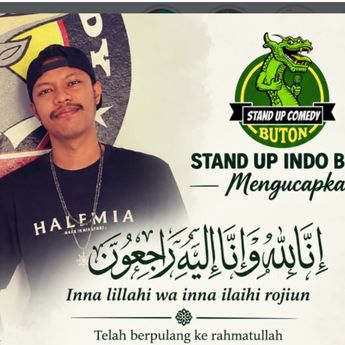 Komika Amal Buton, Adik Arie Kriting Meninggal Dunia