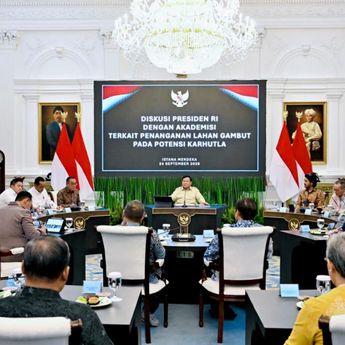 Diskusi dengan Akademisi di Istana, Prabowo: Saya Hormat sama Pakar
