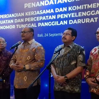 Bali Jadi Percontohan Penerapan Nomor Darurat Tunggal 112