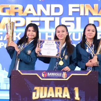 Undip Raih Juara Debat Penegakan Hukum Pemilu VI Bawaslu Tahun 2026