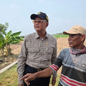 Dody Hanggodo Murka Lihat Sawah Kering: Swasembada Pangan Presiden Tak Boleh Gagal!