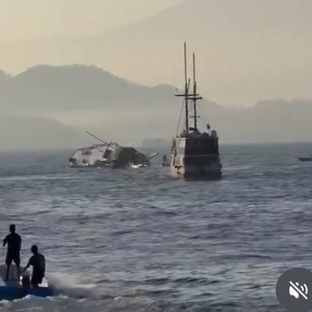 Kapal Pinisi Tenggelam di Labuan Bajo, Ditumpangi Turis Asing