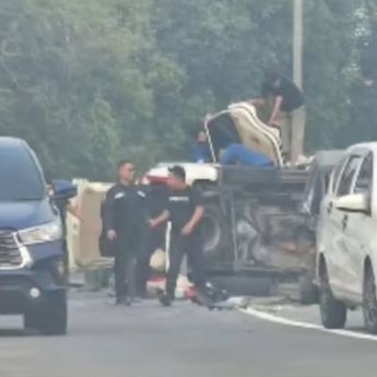 Kecelakaan Mengerikan Terjadi di Interchange Pasteur, 3 Mobil Bertabrakan Sampai Hancur