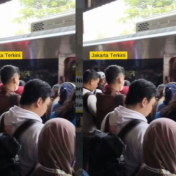 Lagi KRL Rute Bogor-Jakarta Alami Gangguan, Penumpang Menumpuk