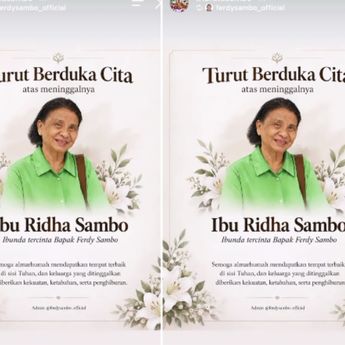 Ibunda Ferdy Sambo Meninggal Dunia
