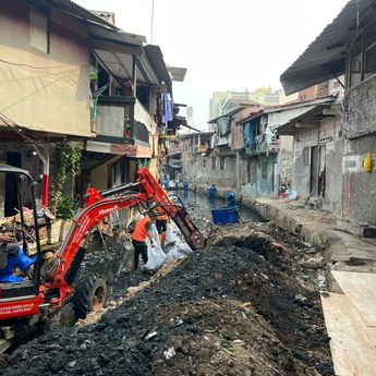 Anak Kali Krukut Akhirnya Ditata Lagi Setelah 60 Tahun Mandek