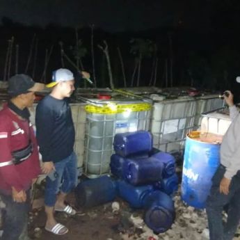 Polisi Bongkar Sindikat Penimbunan Solar Subsidi di Serang, Dua Orang Ditangkap