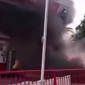SPBU di Sukabumi Kebakaran, Gara-gara Beli Bensin Pakai Jerigen