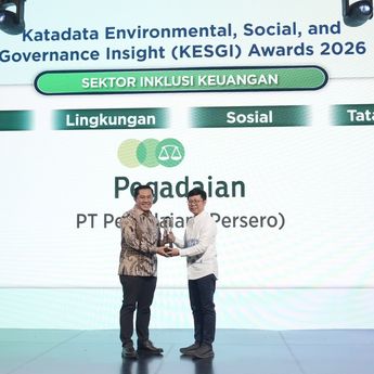 Kinerja ESG di Atas Rata-Rata Sektor, Pegadaian Raih Empat KESGI Award 2026
