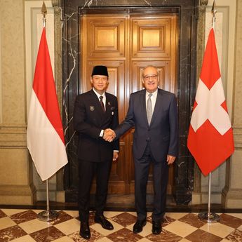 Temui Presiden Swiss, Menko AHY Dorong Investasi dan Transfer Teknologi Infrastruktur