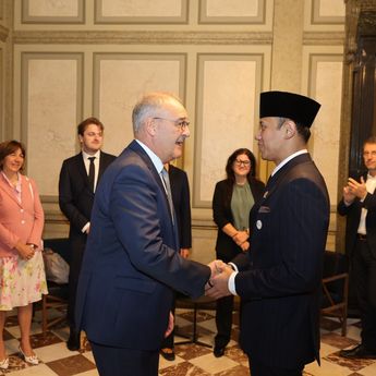 AHY Dorong Penguatan Kerja Sama Air, Energi, dan Konektivitas Indonesia&ndash;Swiss