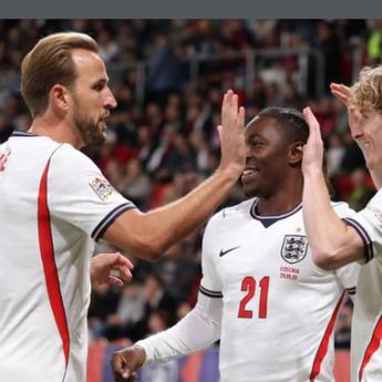Inggris Bungkam 10 Pemain Ceko, Skor 2-0