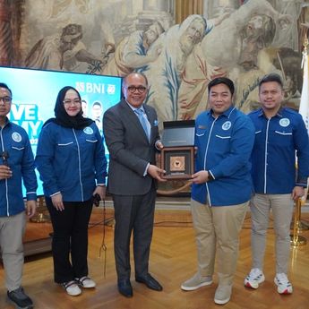 DPLN GEKRAFS Italia Resmi Dilantik, Dubes Junimart Girsang Dukung Sepenuhnya