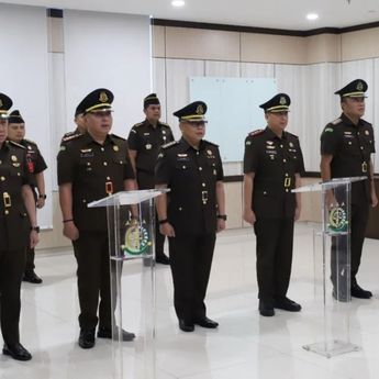 Rotasi Pimpinan, Tiga Kepala Kejaksaan Negeri di Jakarta Dilantik Kejati