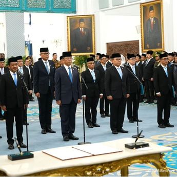 Daftar 16 Pejabat yang Dilantik Prabowo Hari Ini, Kapolri, KSP hingga Menlu