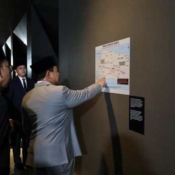 Usai Pimpin Upacara Hari Kesaktian Pancasila, Prabowo Resmikan Renovasi Museum di Lubang Buaya