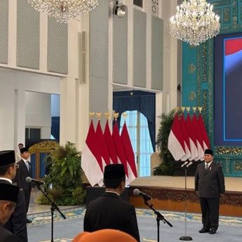 Prabowo Lantik Dradjad Hari Wibowo sebagai Wamenko Perekonomian