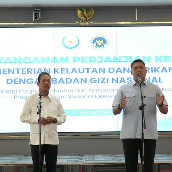 BGN dan KKP Perkuat Pemanfaatan Potensi Ikan di MBG