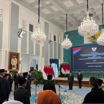 Prabowo Lantik Bahlil Jadi Menko Hilirisasi dan Transisi Energi Merangkap Menteri ESDM