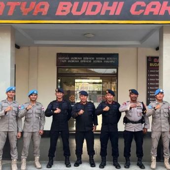 Lima Gegana Sultra Dikirim ke Afrika Tengah untuk Misi PBB