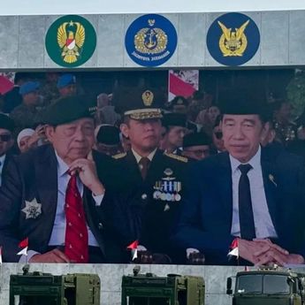 Jokowi dan SBY Hadir di HUT ke-81 TNI
