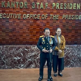 Gantikan Dudung jadi KSP, Listyo: Tempat Ini Sangat Aman, Sangat Nyaman untuk Bekerja
