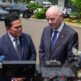 Presiden FIFA Bertemu Presiden Prabowo di Istana