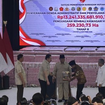 Daftar 259.230 Ribu Hektar yang Disita Satgas PKH