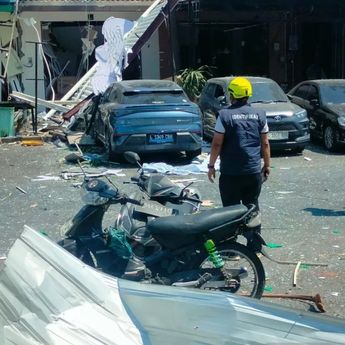 Polisi Temukan Fakta Penyebab Ledakan Ruko San Antonio Surabaya