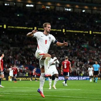 Harry Kane Cetak Dua Gol, Inggris Menang Telak atas Ceko
