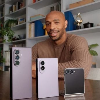 Thierry Henry Jadi Wajah Baru Samsung, Promosikan Galaxy Z Fold8 hingga Flip8