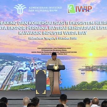 Prabowo: Ekspor Perdana Baterai Kendaraan Listrik Bukti Nyata Strategi Hilirisasi Indonesia