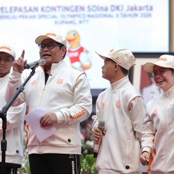 Pramono Lepas Kontingen SOIna DKI ke PESONAS II 2026