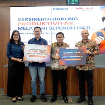 Dukung Aktivitas Layanan Agen Pos, Telkomsel dan PosDigi Luncurkan Paket Sat Set Pos