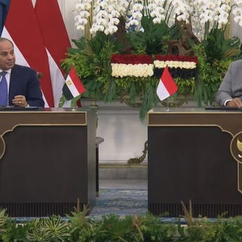 Presiden El-Sisi Apresiasi Sambutan Hangat Indonesia, Dorong Kerja Sama Konkret