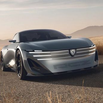 Peugeot RCZ Vision Debut, Coupe Listrik 500 PS yang Bisa Isi Daya 10 Menit