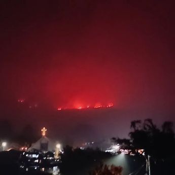 Kebakaran Hanguskan Lebih dari 100 Hektare Cagar Alam Gunung Lokon