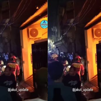 Kebakaran Hantam Rumah di Koja, Warga Berhamburan